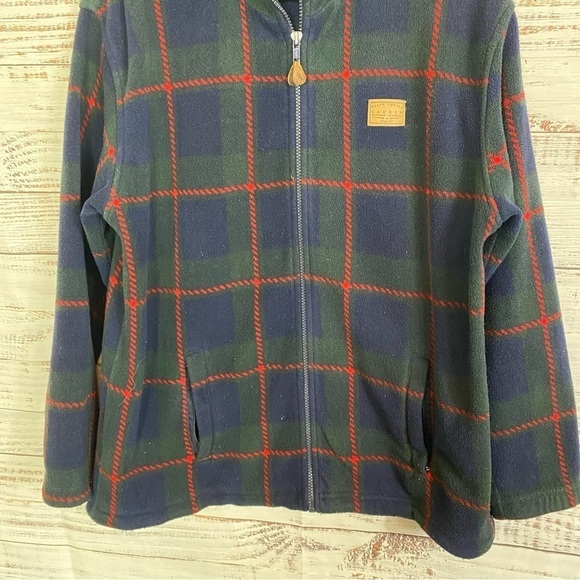 LAUREN RALPH LAUREN‎ VINTAGE FULL ZIP PLIAD FLEECE SIZE MEDIUM JACKET - Picture 3 of 8